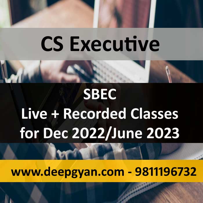CS Executive SBEC Online Classes
